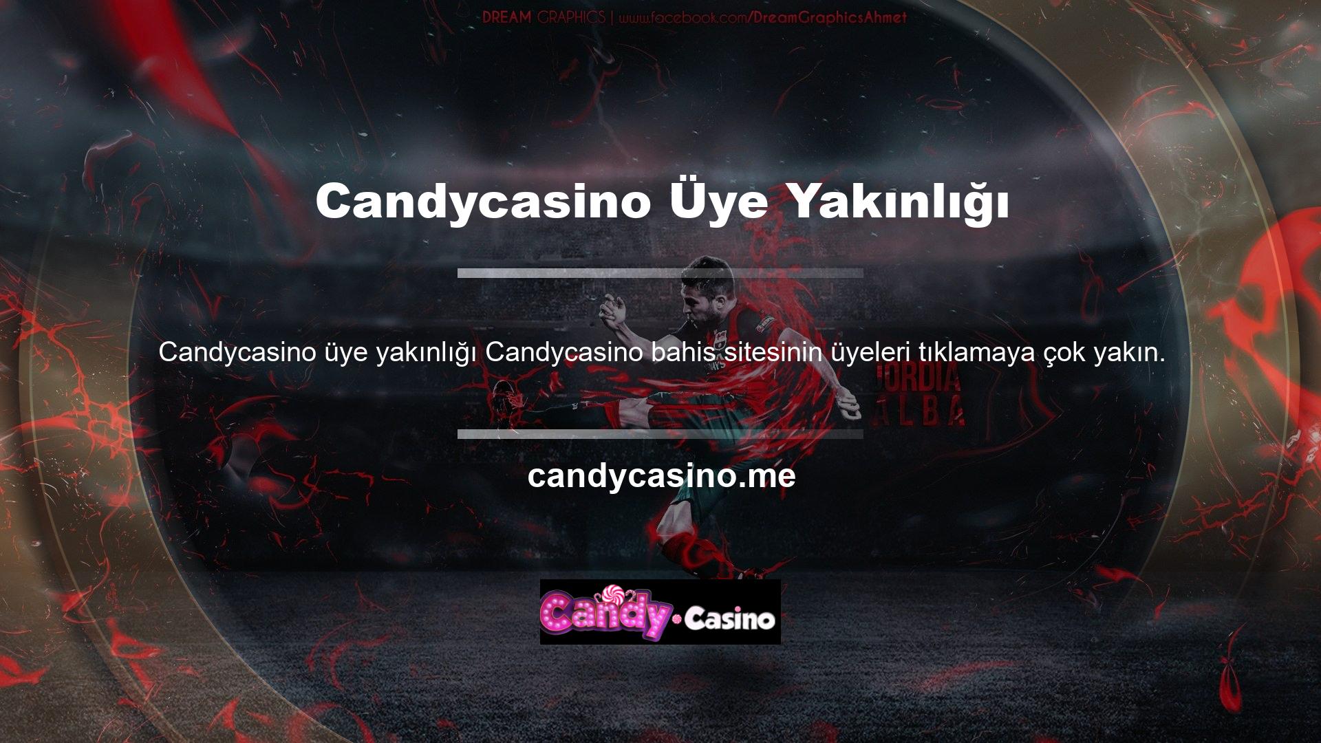 Bahis siteleri, Candycasino telefonunuzla telefonunuzda oyun oynamanızı sağlar